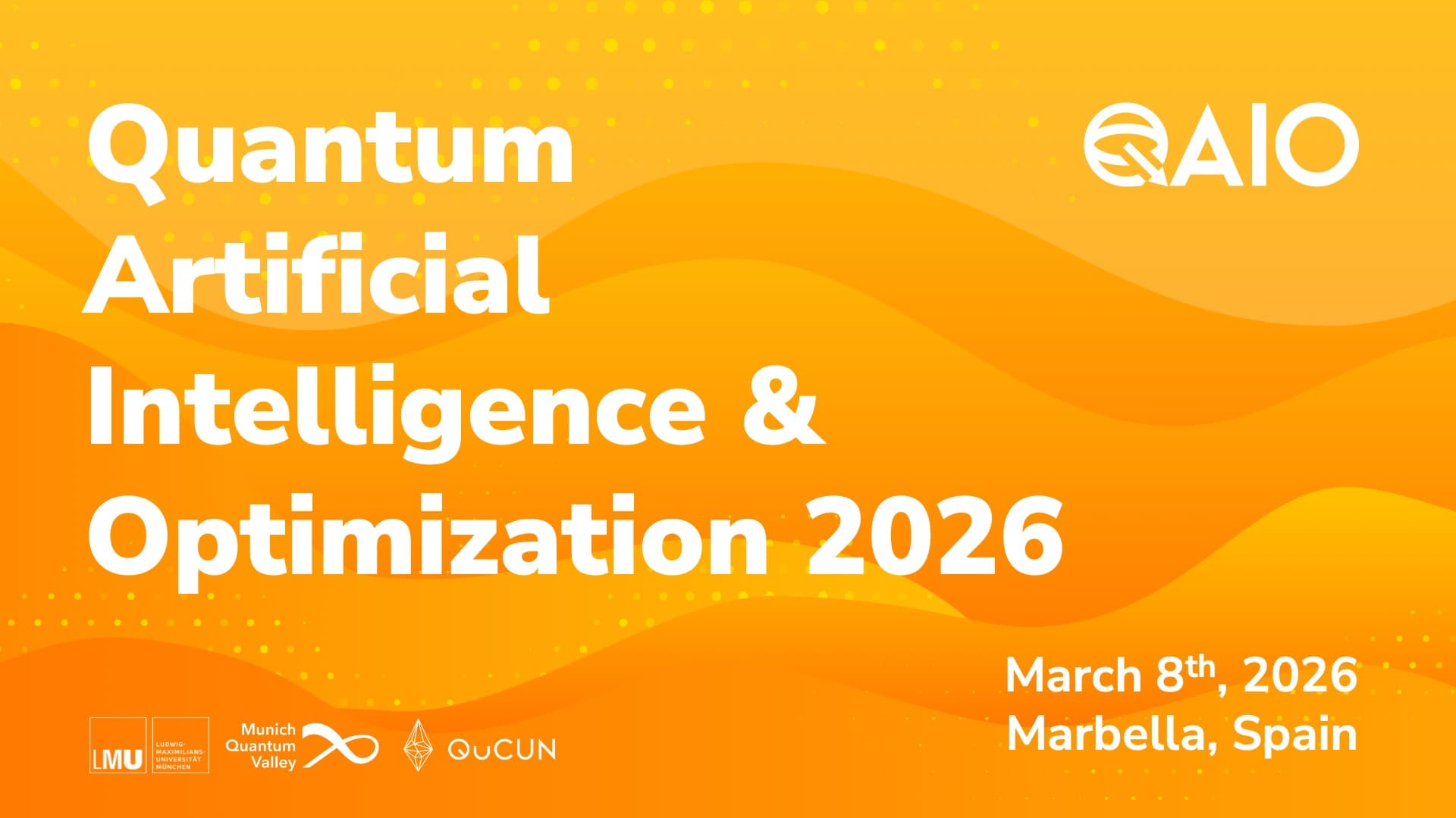 Quantum Artificial Intelligence and Optimization 2026