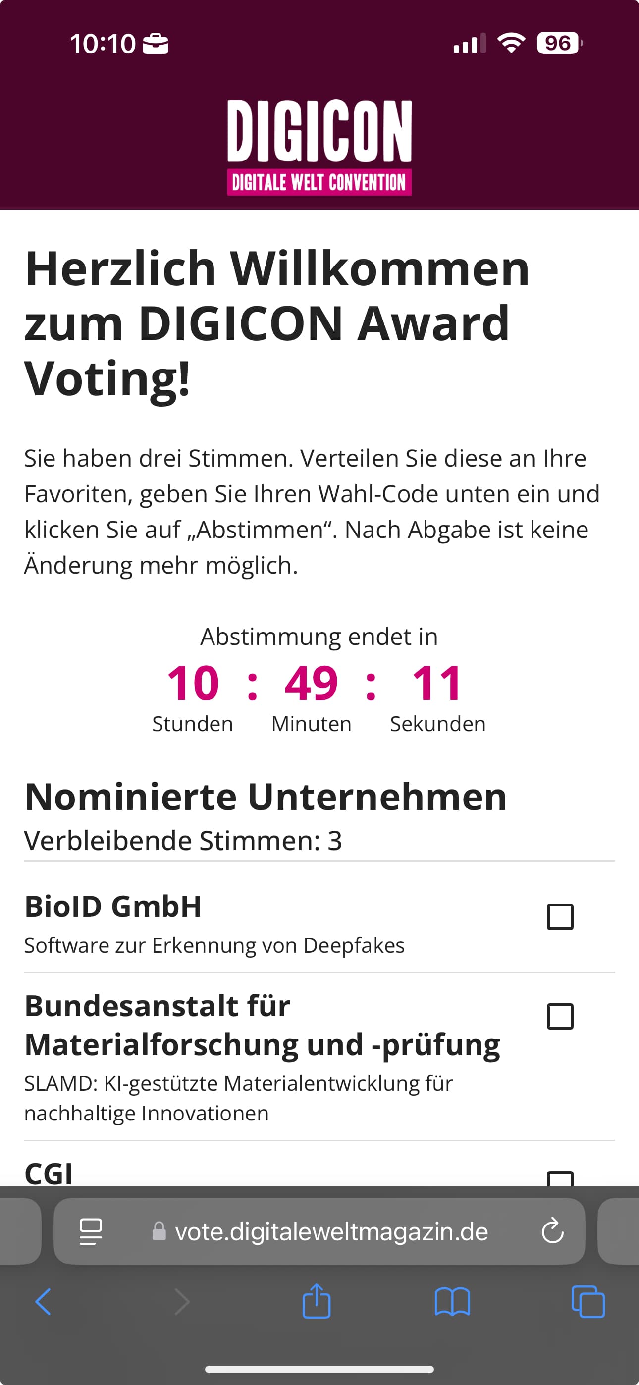 Vote Mobile