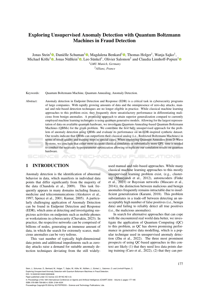 Exploring Unsupervised Anomaly Detection with Quantum Boltzmann Machines in Fraud Detection